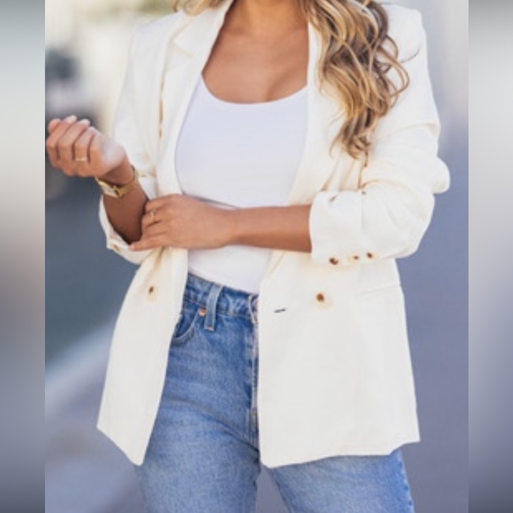 Linen Blazer